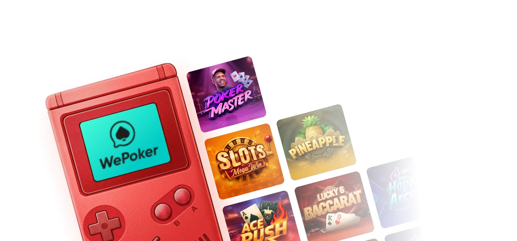WePoker 注册后客户端大厅功能展示